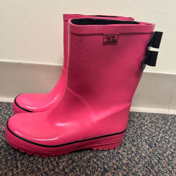 Girls Rain/waterproof Boots size 11 Pluie Pluie - Picture 3 of 3